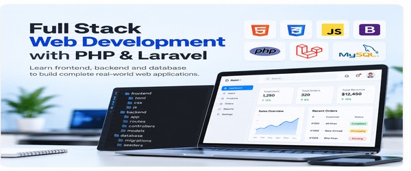 Full Stack Web Development with PHP & Laravel
