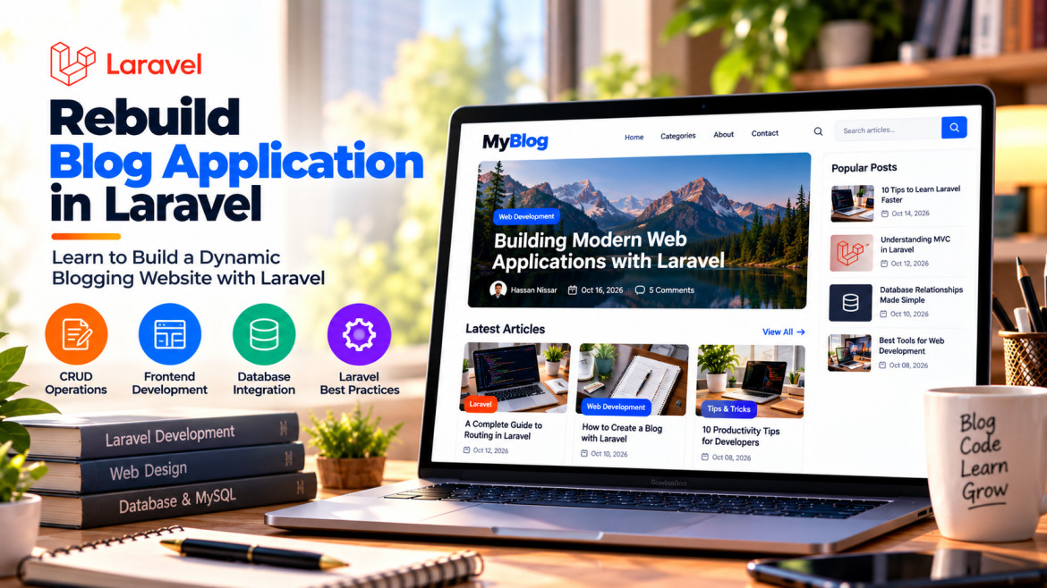 Rebuild Blog Application in Laravel